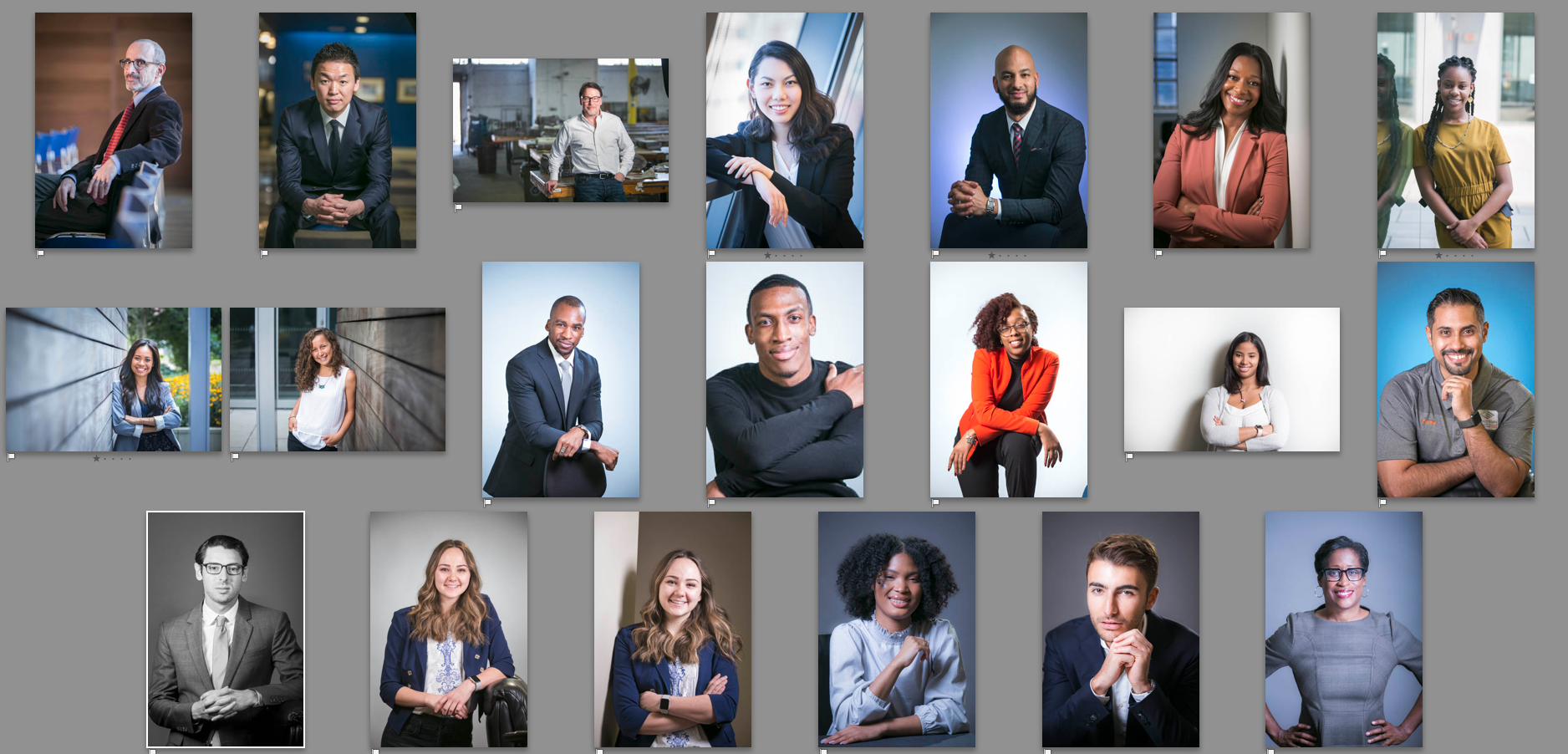 Examples of Different Types of Headshots